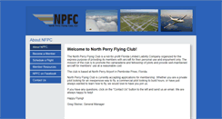 Desktop Screenshot of northperryflyingclub.com